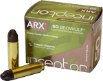 PolyCase Ammo 50BEOARXBR20 Inceptor 50 Beowulf 200 GR ARX 20 Bx/ 10 Cs