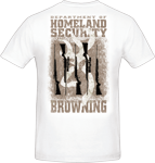 Browning MEN'S T-SHIRT "HOMELAND - BRD1096000M