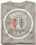Beretta USA Logo Short Sleeve T-Shirt - TS252T14160950L