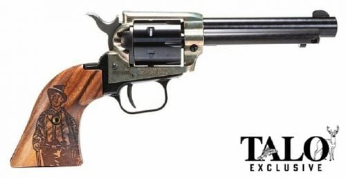 Heritage Manufacturing Rough Rider .22lr 6rd 4.75 FS Billy the Kid Engraved