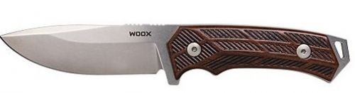 WOOX KNIFE ROCK 62 FIXED BLADE 4.25 GRAY/WALNUT ENGRAVED HD!