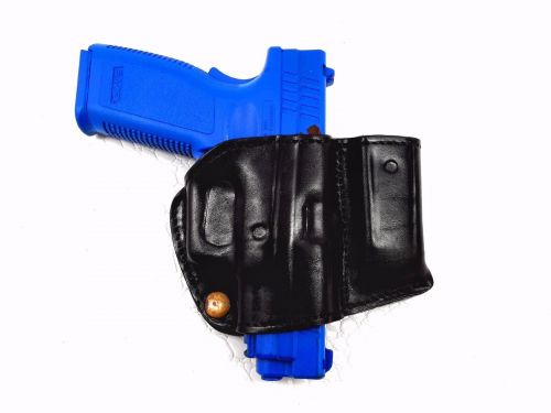 Black Belt Holster with Mag Pouch Leather Holster for S&W M&P 45 4.5 , MyHolster