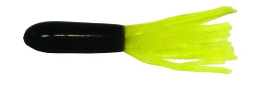 Big Bite Bait 1.5 CRAPPIE TUBE 10BG Black/Chartreuse