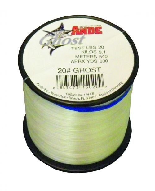 Ande G14-20C Ghost Monofilament 20lbs Test 600yds Fishing Line