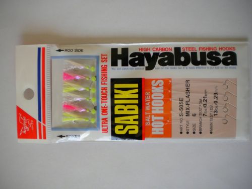 Hayabusa S-505E-6 Mix-Flash Sabiki