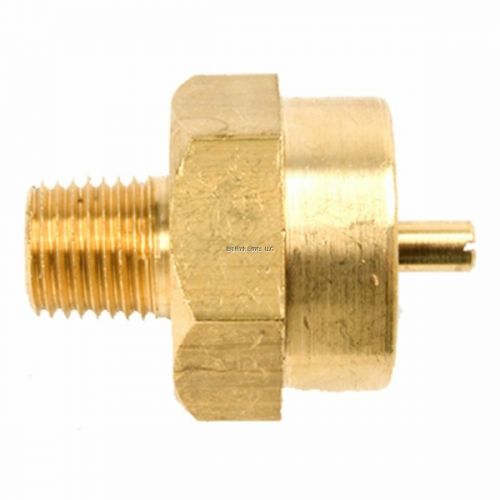 Mr. Heater Brass 1/4-Inch Male Pipe 1x20 Female Throwaway Thread Adapter