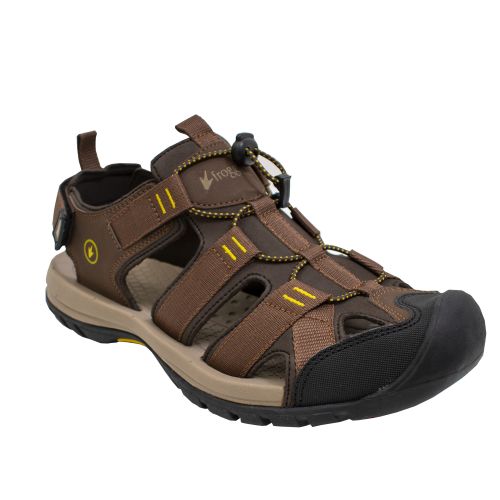 Frogg Toggs Mens River Sandal Shoe | Brown | Size 11