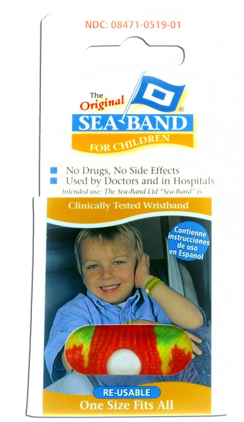 Sea Band for KIDS Motion Sickness Relief, Reusable Wrist