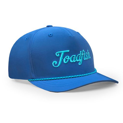 Toadfish The Bluebill - 5 Panel Teflon Coated Hat - Blue  One size fits most