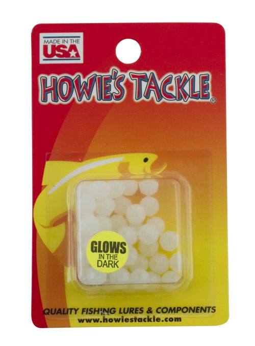 Howie 50022 6mm facetted beads; Glow, 50pk