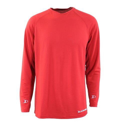 Blackfish CoolCharge UPF Angler Long Sleeve - Molten Red Size XL