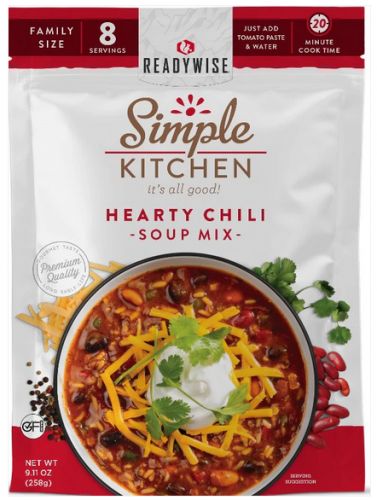 Simple Kitchen Hearty Chili, 8 Serving Pouch