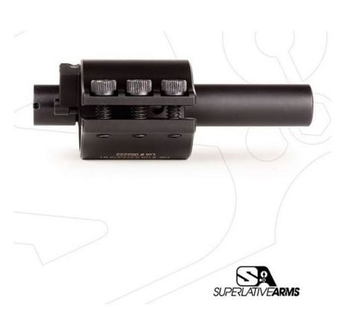 Superlative Arms AR-15 Adj Piston System w/ Clamp On .750 Gas Block Mid RH