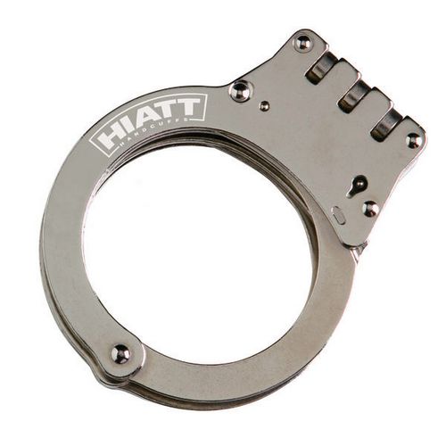 Standard Steel Hinge Handcuffs | Nickel | 2050-H - Buds ...