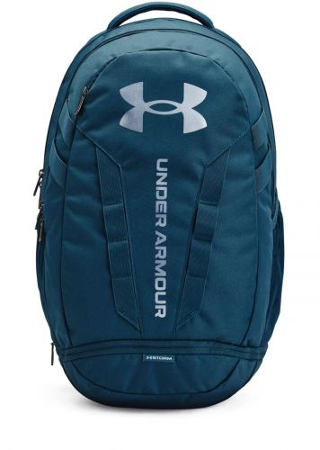 UA Hustle 5.0 Backpack Static Blue/Metallic Harbor Blue