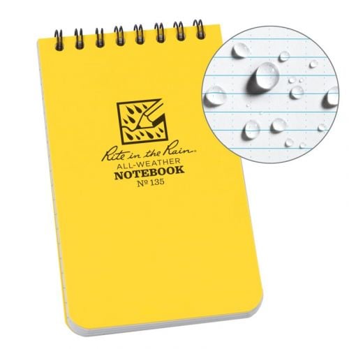 Top Spiral Notebook - 3x5