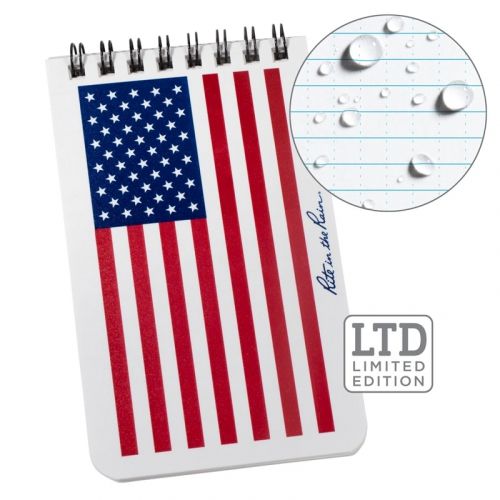 3x5 Notebook - Red/White/Blue Flag