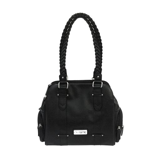 NcStar Concealed Carry Braided Shoulder Bag Black