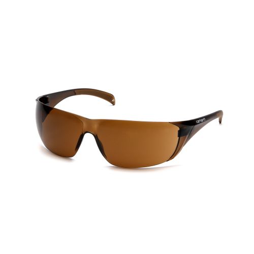 Pyramex Safety Products Carhartt Billings Safety Glasses Sandstone Bronze Lens with Sandstone Bronze Temples