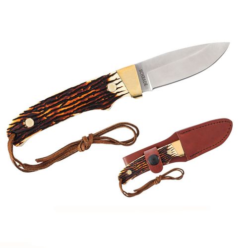 Uncle Henry by BTI Tools Next Gen Fixed Knife 2.80 Blade, Staglon Handle
