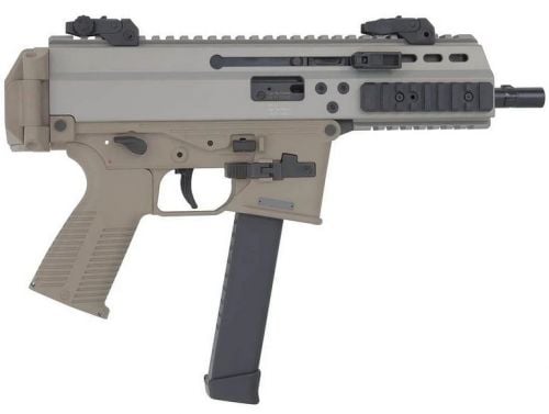 B&T APC9 PRO Semi-Auto 9mm Pistol 7 Barrel 33rd For Glock Mag Coyote Tan