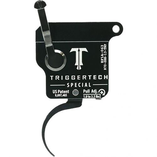 TriggerTech Rem 700 Special Single Stage Triggers PVD Black Pro Curved Top 