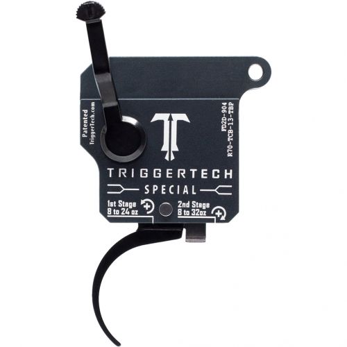 TriggerTech Rem 700 Special Two Stage Trigger PVD Black Straight Flat Top S