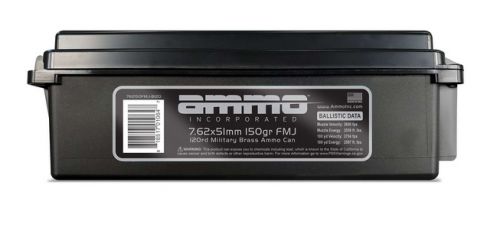 AMMO INC AMO 7.62X51 150GR FMJ 120RD W AMMO CAN ( ...