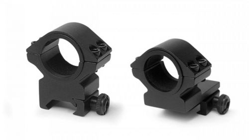 Konus 2-Piece Steel Riflescope Rings With Quick Release Lever 1 Low - Matte Black