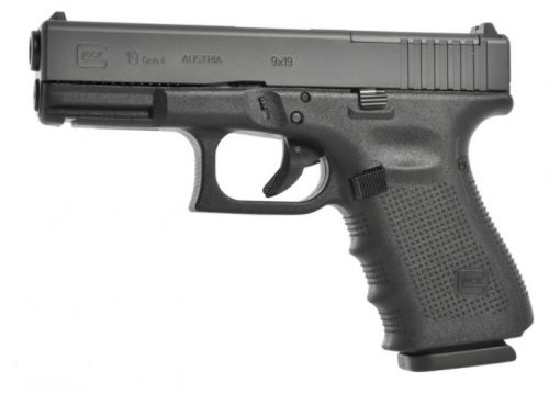 Glock 19 HGA 9mm 4.0 BBL Glock Night Sights NY1 3/15rd Mags Backstraps Dual Recoil Springs