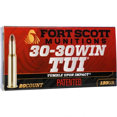 Fort Scott Munition Rifle Ammo 30-30 Win. 130 gr. TUI 20 rd.