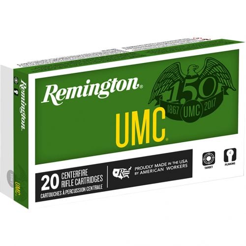 Remington UMC Centerfire Rifle Ammo 223 Rem. 55 gr. FMJ 20 rd.