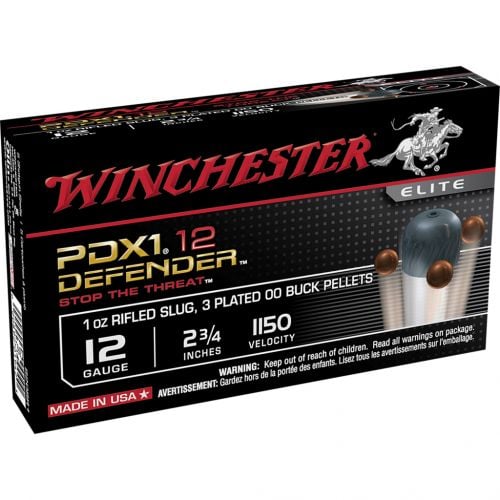 Winchester Defender Load 12 ga. 2.75 in. 1 oz. 00 Buck Round 10 rd.