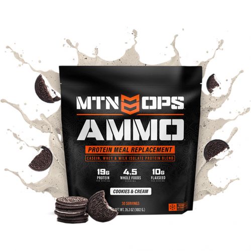 MTN Ops Ammo Whey Protein Cookies and Cream