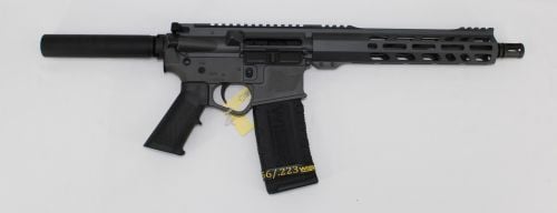 Wise Arms 5.56x45mm, 10.5 barrel with 10 M-LOK Rail, Sniper Gray, 30 rounds