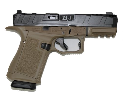 ZRO Delta The One Complete Modular Pistol OR 9mm 4 15+1 Black/FDE