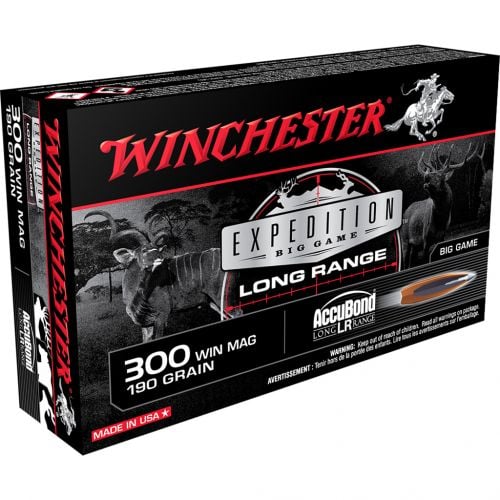 Winchester Expedition Big Game Long Range Ammo 300 Win. Mag. 190 gr. Accubo