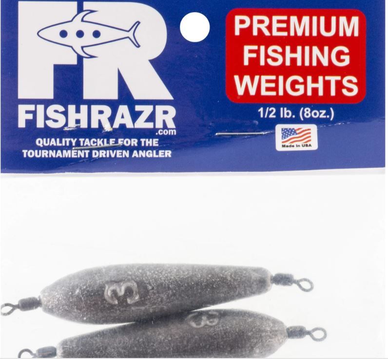 Fish Razr Trolling Sinker 4oz 2pk | TI09 - Buds Gun Shop