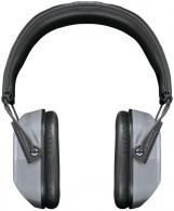 Champion Targets Vanquish Pro Electronic Hearing Muff Over the Head Gray Ear Cups w/Black Band with Bluetooth - 40980