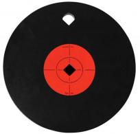Birchwood Casey World of Targets Single Hole Black Gong w/Orange Target AR500 Steel - 47603