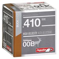 Aguila Target  410 Gauge Ammo  2.50 1/2 oz 00 Buck 25rd box