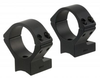 Talley Light Weight Ring/Base Combo Low 2-Piece Base/Rings For Savage A17 & Round Receiver Rifles w/Accutrigger Black Mat