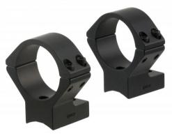 Talley Light Weight Ring/Base Combo High 2-Piece Base/Rings For Savage A17 & Round Receiver Rifles w/Accutrigger Black Ma