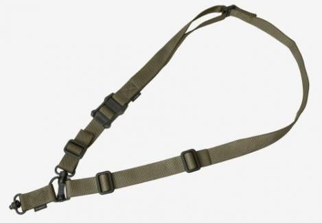 Main product image for Magpul MS4 Dual QD Sling GEN2 1.25" W Adjustable One-Two Point Ranger Green Nylon Webbing for Rifle