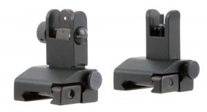 TacFire Low Profile Sight Set AR Platform Black Anodized Flip Up - IS002 TacFire Low Profile Sight Set AR Platform Black Anodized Flip Up - IS002