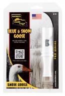 Haydels Blue & Snow Goose Goose Call White Plastic - B14