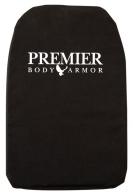 Premier Body Armor Backpack Panel Universal Body Armor Level IIIA 11x16.5 Kevlar Core w/500D Cordura Shell Black - BPP9009