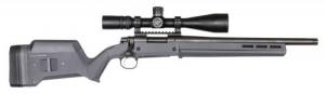 Magpul Hunter 700 Stock Fixed w/Aluminum Bedding & Adj Comb Stealth Gray Synthetic for Remington 700 SA - MAG495-GRY