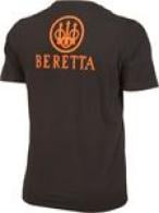 Beretta USA TS621T141609 Beretta Logo Short Sleeve T-Shirt Black Cotton Medium - 86