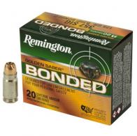 Main product image for Remington Ammunition Golden Saber Bonded 357 Sig 125 GR Brass Jacket Hollow Point (BJHP) 20 Bx/ 25 Cs